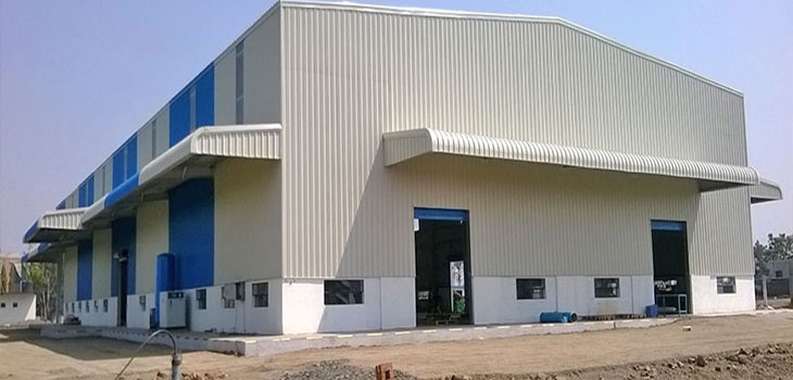 Peb industrial shed in chennai