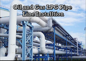 Oil and Gas LPG Pipe Line Installtion