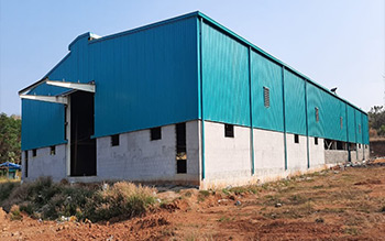 Prefabricated Industrial Shed Construction in Chennai