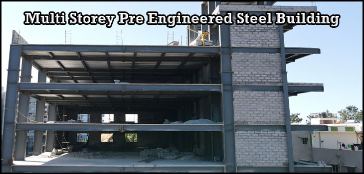 Multi Storey Pre Engineered Steel Building in Mumbai